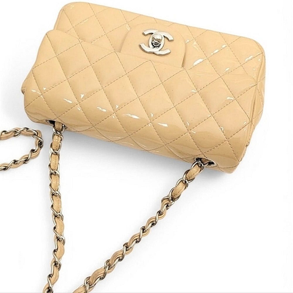 Authentic Chanel Mini Rectangular Classic Flap - image 2